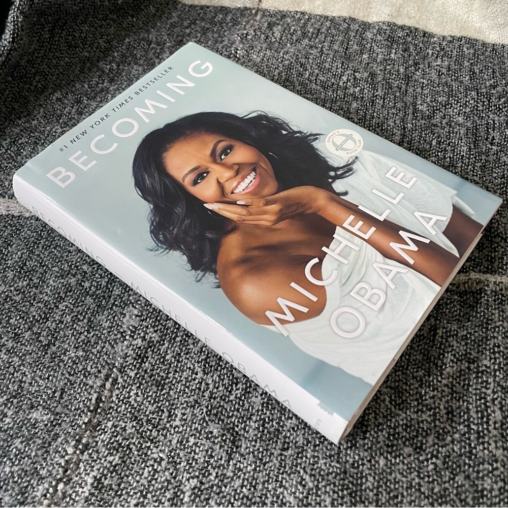Becoming Michelle Obama Hardcover Book